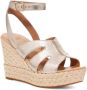 UGG W Careena Dames Sandalen Goud Metallic - Thumbnail 2