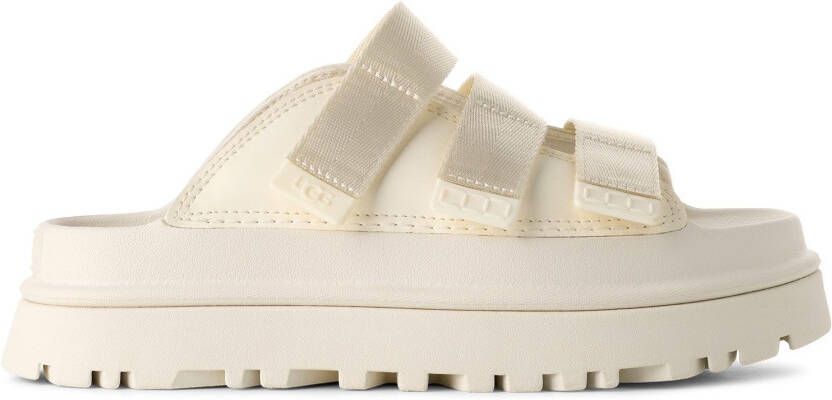 UGG Slippers GOLDENGLOW SLIDE plateauschoen sandaal flats met voetbed