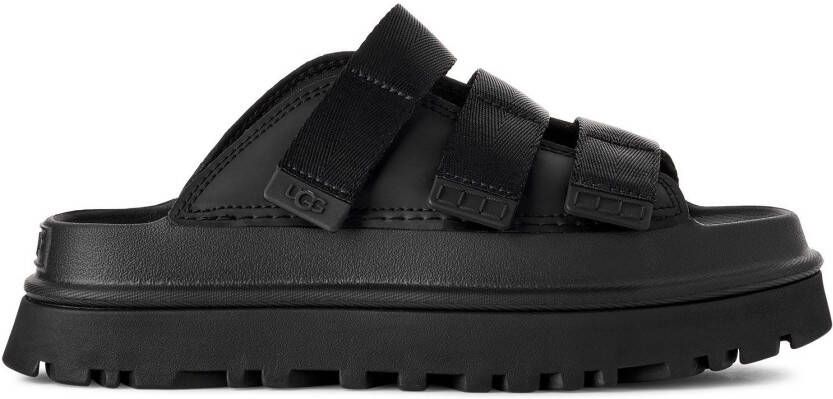 UGG Slippers GOLDENGLOW SLIDE plateauschoen sandaal flats met voetbed - Foto 4