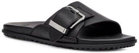 UGG Slippers Dames W Solivan Buckle Slide Maat: 37 Materiaal: Leer Kleur: Zwart - Foto 5