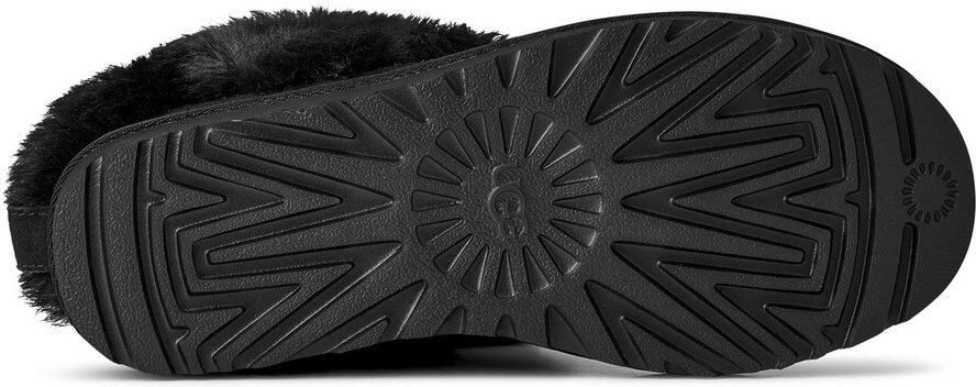 UGG Winterlaarzen Classic Ultra Mini Chalet Enkellaarsjes instaplaarzen met modieuze schapenvacht versiering - Foto 6