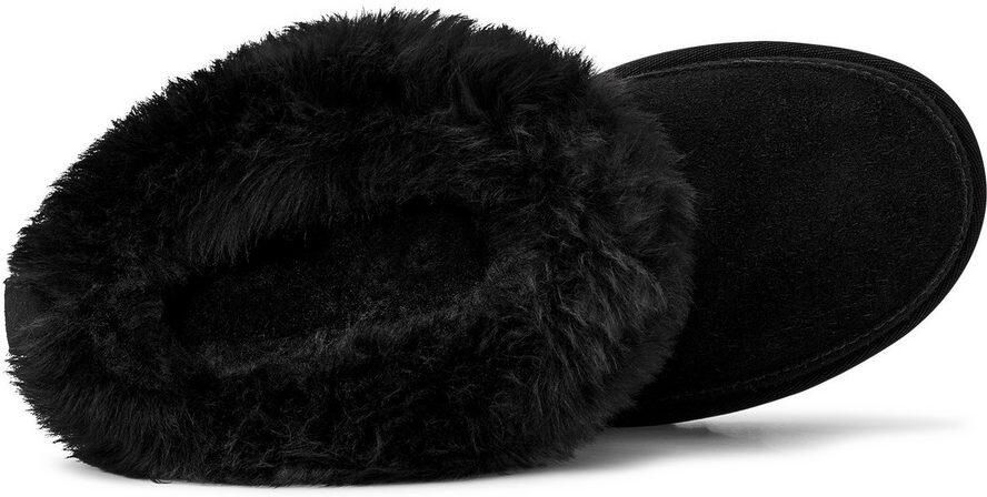 UGG Winterlaarzen Classic Ultra Mini Chalet Enkellaarsjes instaplaarzen met modieuze schapenvacht versiering - Foto 5