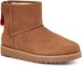 Ugg Classic Mini Logo laarzen voor Dames in Brown - Thumbnail 4