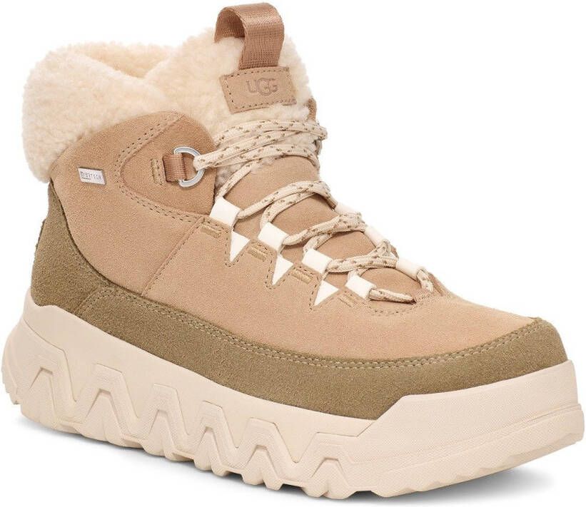 UGG Winterlaarzen TERRE TRAIL COZY LACE Plateaboots winterlaarzen met gevoerde schacht