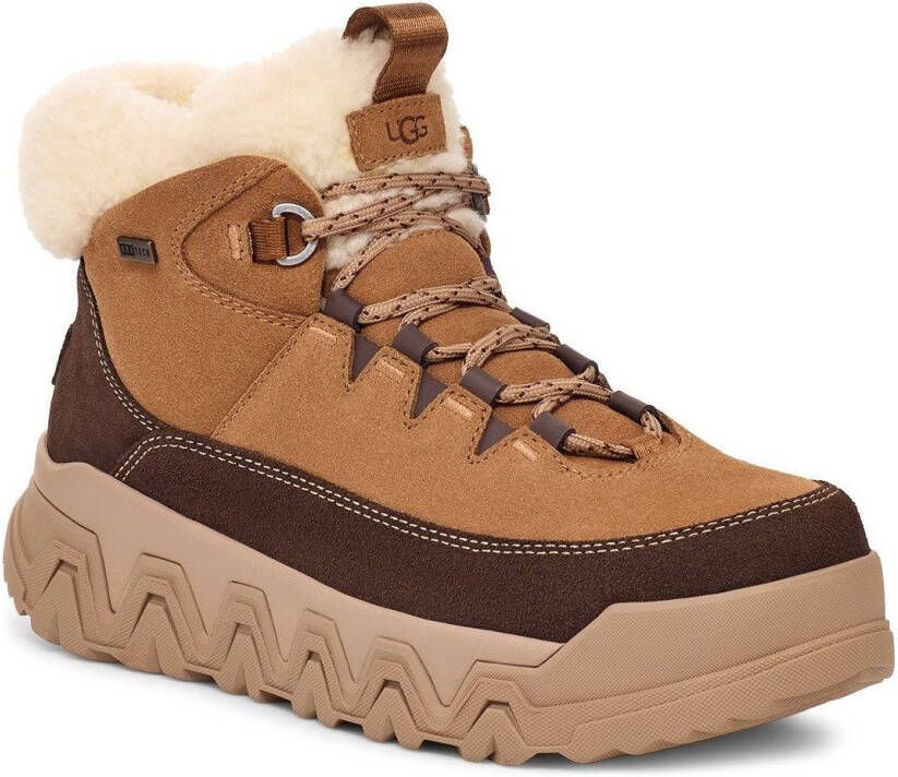 UGG Winterlaarzen TERRE TRAIL COZY LACE veterschoenen trekkinglaarzen met gepolsterde schacht