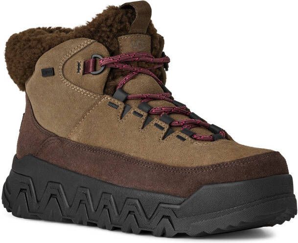 UGG Winterlaarzen TERRE TRAIL COZY LACE Plateaboots winterlaarzen met gevoerde schacht
