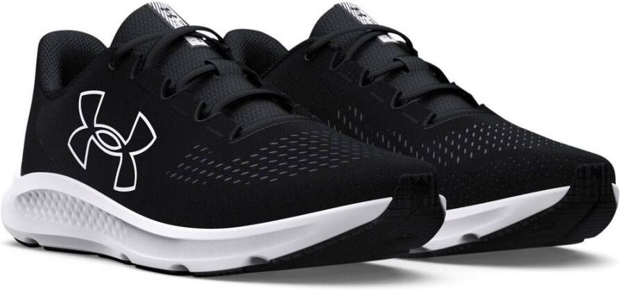 Under Armour Charged Pursuit 3 Big Logo hardloopschoenen heren 3026518 001 zwart - Foto 2