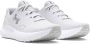Under Armour UA W Charged Surge 4 Dames Sportschoenen Wit - Thumbnail 2
