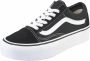 Vans Ua Old Skool Stackform Skate Schoenen suede canvas black true white maat: 40.5 beschikbare maaten:40.5 41 - Thumbnail 8