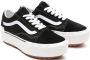 Vans Ua Old Skool Stacked (Suede Canvas)Black Blanc De Blanc Schoenmaat 38 Sneakers VN0A4U155ZN1 - Thumbnail 4