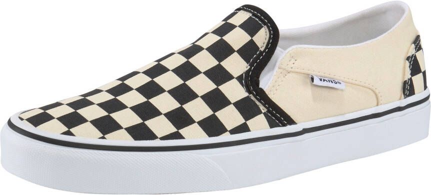 Vans Slip-on sneakers Asher van textielen canvasmateriaal