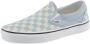 Vans Classic Slip On Platform Sneakers Unisex Blue And White Checker White - Thumbnail 2