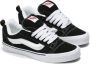 Vans Knu Skool | Black True White Zwart Suede Lage sneakers Unisex - Thumbnail 7