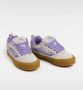 Vans Beige en Lila Canvas en Leren Sneaker Unisex - Thumbnail 2