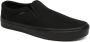 Vans Asher Canvas Heren Sneakers Black Black - Thumbnail 2