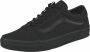 Vans Old Skool Zwart Dames en Heren Sneaker VN000D3HBKA - Thumbnail 3