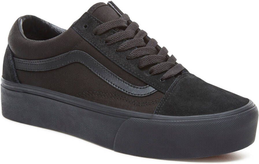 Vans zwart platform outlet