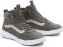 Vans Range EXP Hi Guard Dark Olive Leather Suede - Thumbnail 2