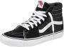 Vans Ua Sk8 Hi Black Black White Schoenmaat 38 1 2 Sneakers VD5IB8C - Thumbnail 6