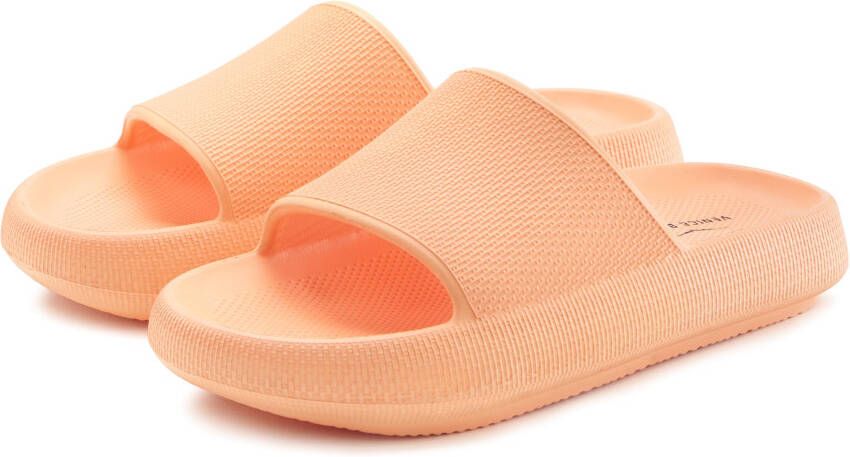 Venice Beach Badslippers Pantolette mule sandaal open schoen badschoen VEGAN