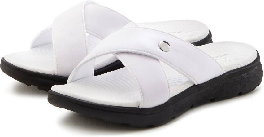 Venice Beach Badslippers Pantolette mule sandaal open schoen badschoen VEGAN