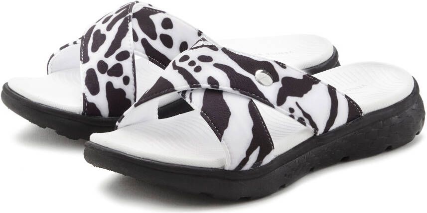 Venice Beach Badslippers Pantolette mule sandaal open schoen badschoen VEGAN