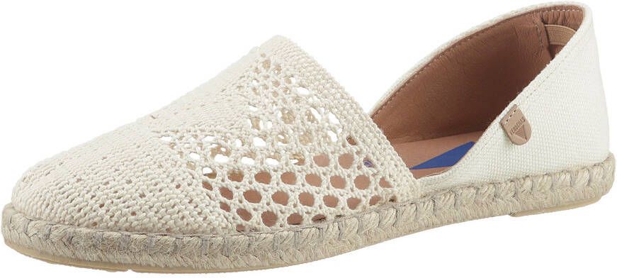 VERBENAS Espadrilles Carmen Calpe in moderne haak-look