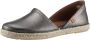 VERBENAS Espadrilles CARMEN NUCLEO METAL slipper zomerschoen strandschoen in metallic look - Thumbnail 2