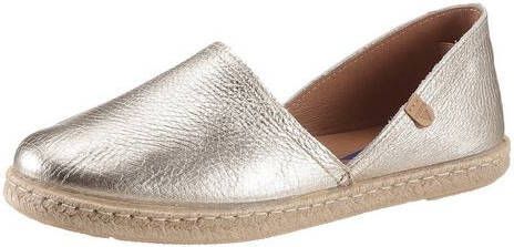VERBENAS Espadrilles CARMEN NUCLEO METAL slipper zomerschoen strandschoen in metallic look - Foto 9