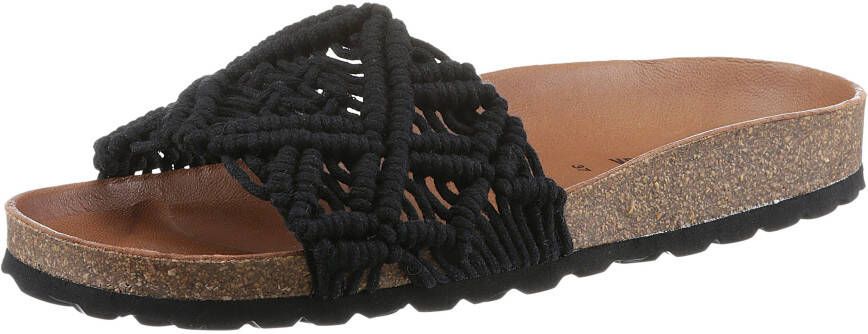 Verbenas Raga Knots Slippers Dames Zwart - Foto 4