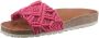 VERBENAS Pantoffels Raga Knots Digital zomerschoen slippers pantoffel in gehaakte look - Thumbnail 4