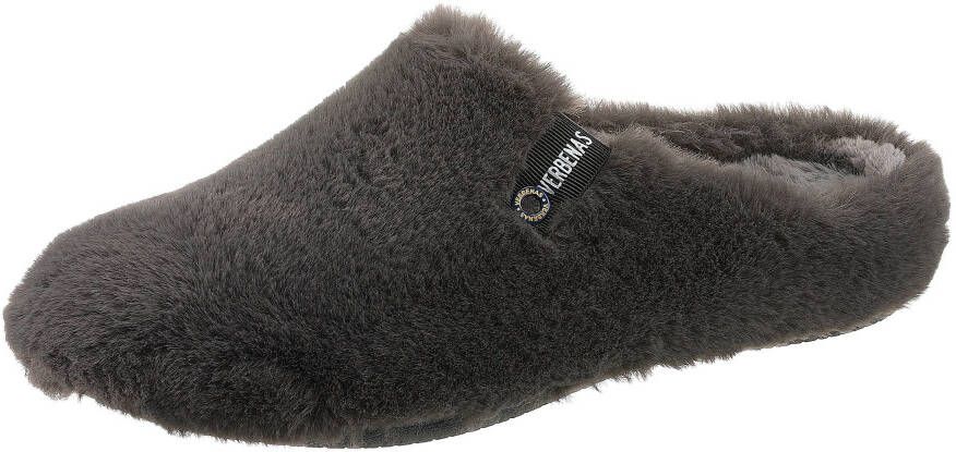 VERBENAS Pantoffels YORK GALES pantoffel huispantoffel in een gezellige pluche look