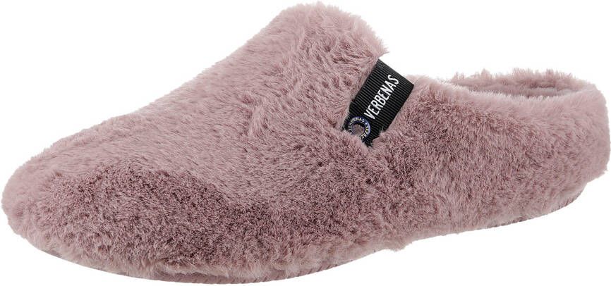 VERBENAS Pantoffels YORK GALES pantoffel huispantoffel in een gezellige pluche look