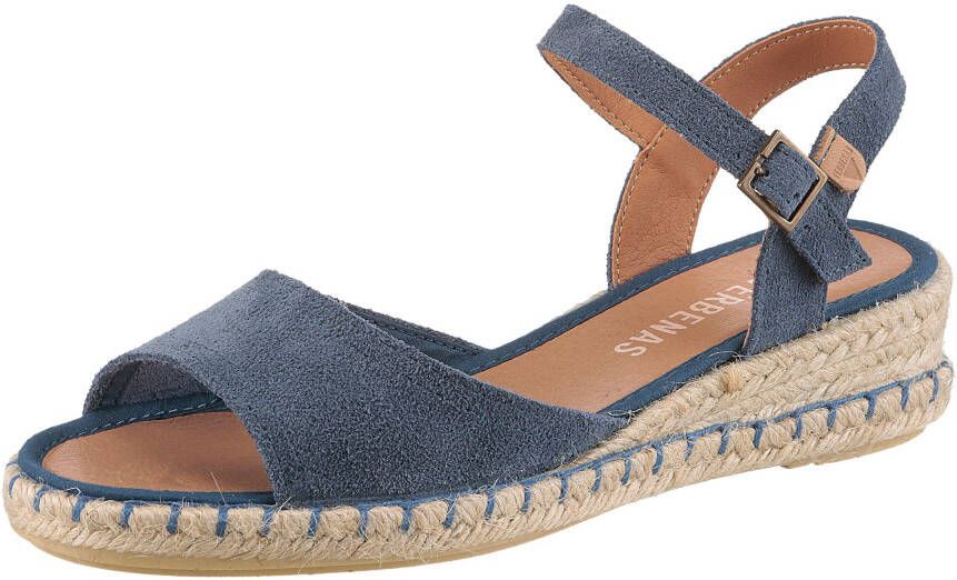 VERBENAS Sandalen VALERIE SERRAJE zomerschoen riemchensandalette vakantieschoen met sleehak