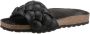 VERBENAS Slippers Dames Rai Maat: 37 Materiaal: Leer Kleur: Zwart - Thumbnail 4