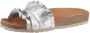 VERBENAS Slippers Dames Rocio Maat: 40 Materiaal: Leer Kleur: Zilver - Thumbnail 4