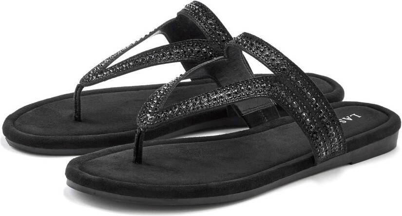 Vivance Slippers Mule zomerschoen open schoen teenslipper sandaal