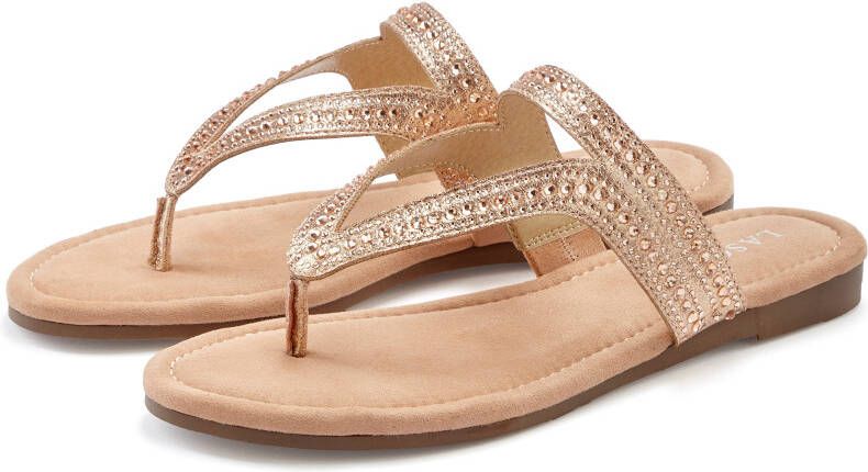 Vivance Slippers Mule zomerschoen open schoen teenslipper sandaal