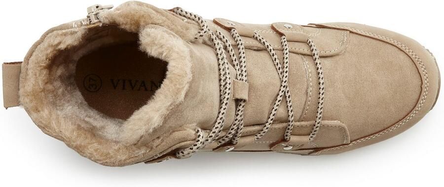 Vivance Laarsjes met warm voering winterlaarzen laarzen boots vegan - Foto 6