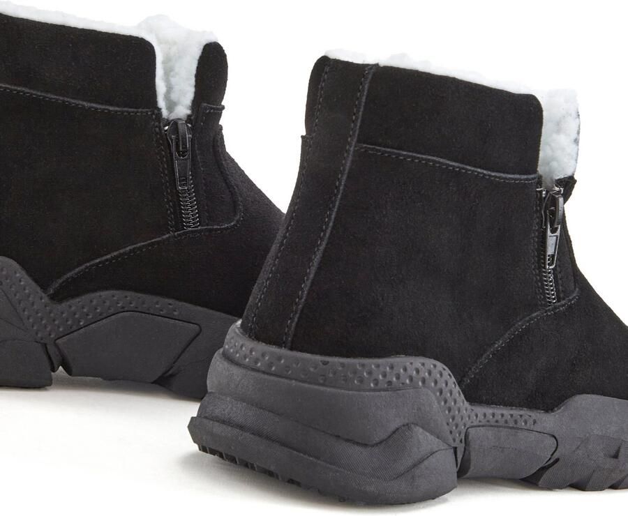 Vivance Laarsjes van veloursleer en met warme voering winterlaarzen laarzen boots - Foto 2