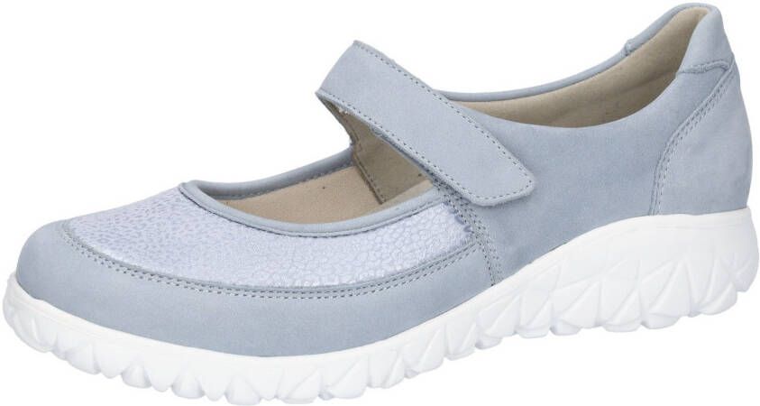 Waldläufer Ballerina's met riempje Havy comfortabele schoen orthotritt-functie voor hallux valgus breedte h