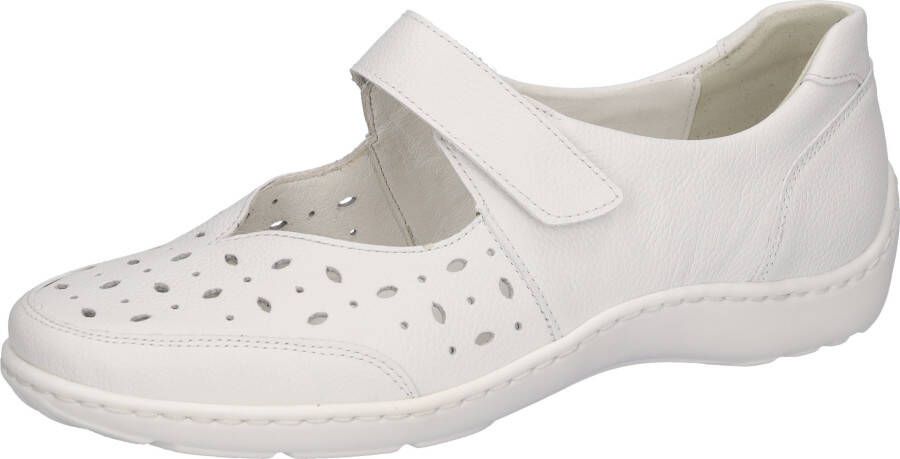 Waldläufer Ballerina's met riempje Henni comfortabele schoen lage schoen in comfortabele breedte h (= zeer breed)