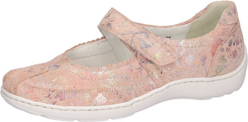 Waldläufer Ballerina's met riempje Henni lage schoen comfort schoen in schoenmaat h (= zeer breed)