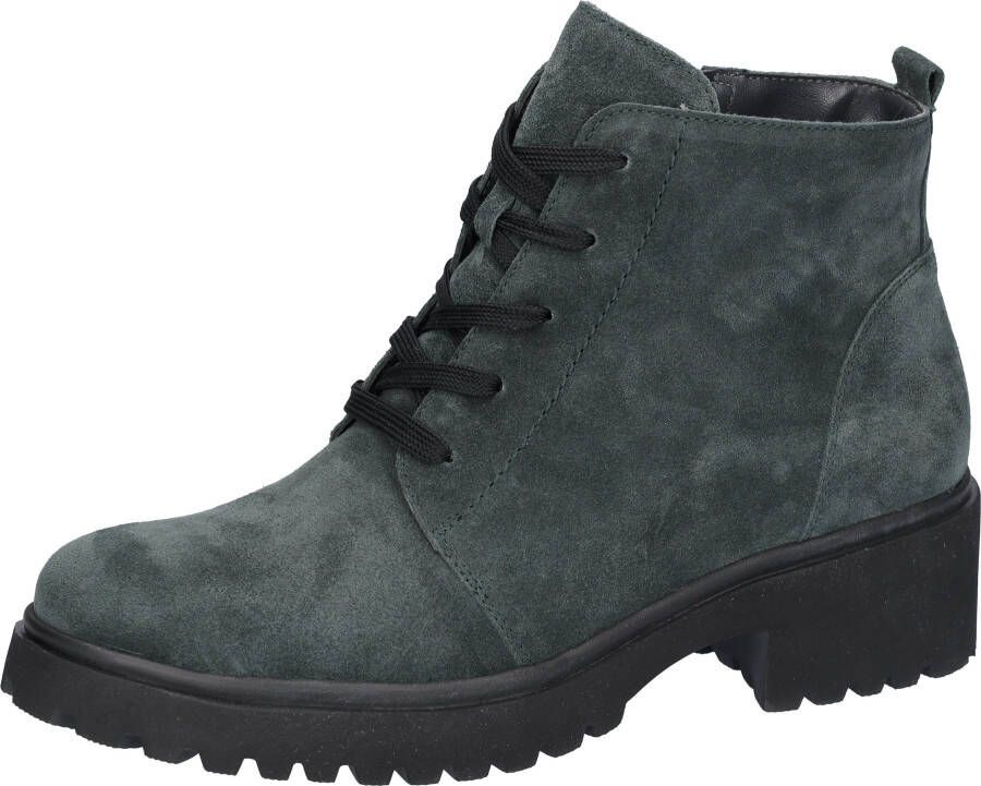 Waldläufer Hoge veterschoenen H-LUISE enkellaars blokhak in comfortabele schoenwijdte g (= breed)