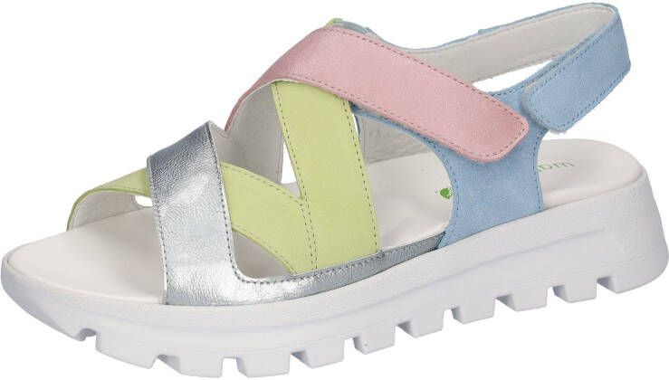 Waldläufer Plateausandalen H-NELE Zomerschoen klittenbandschoen sandaal in comfortbreedte H (= zeer wijd)