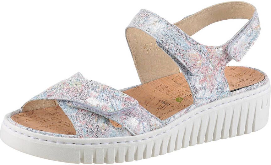 Waldläufer Plateausandalen H-Willow klittenbandschoen zomerschoen comfort-schoen in comfortbreedte h (= zeer breed)