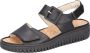 Waldläufer Plateausandalen H-Willow Zomerschoen klittenbandschoen comfortabele schoen met kurken voetbed H-wijdte - Thumbnail 2