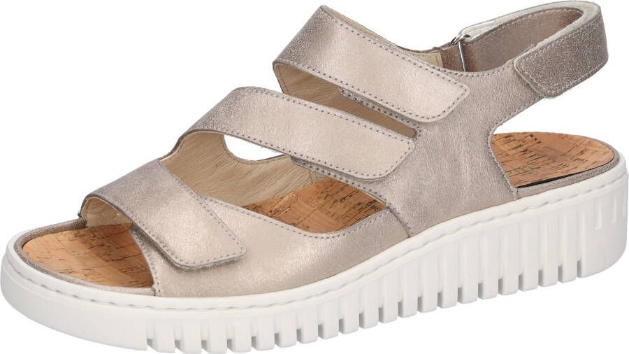 Waldläufer Plateausandalen H-Willow zomerschoen klittenbandschoen comfort-schoen in comfortbreedte h (= zeer breed)