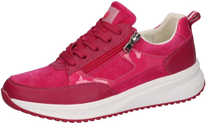 Waldläufer Plateausneakers H-MARA veterschoen halfschoen vrijetijdssneaker in comfortwijdte h