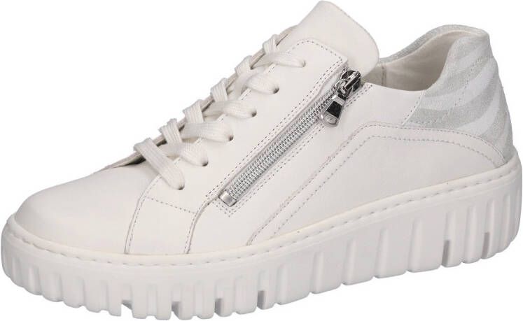 Waldläufer Plateausneakers H-LIVIA veterschoenen lage schoen vrijetijdsschoen met buitenrits